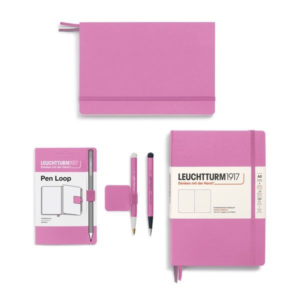 БлокнотиБлокнот Leuchtturm1917, Середній, М'яка обкладинка, Bubblegum, Крапка придбати в Dreamarium