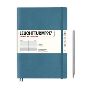БлокнотиБлокнот Leuchtturm1917 Composition (B5), М'яка обкладинка, Stone Blue, лінія придбати в Dreamarium