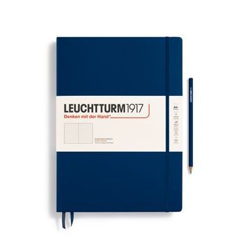 БлокнотиБлокнот Leuchtturm1917, Master Classic (А4+), Navy, крапка придбати в Dreamarium