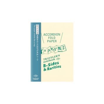 Traveler's NotebookЗмінний блокнот-акордеон для TRAVELER'S Notebook, Passport Size, B-Sides&Rarities, акварельний папір придбати в Dreamarium