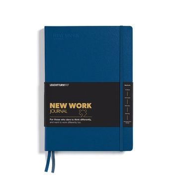 Мотиваційні блокнотиБлокнот Leuchtturm1917, New Work Journal, Composition (B5), Indigo (англ) придбати в Dreamarium