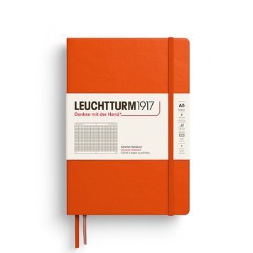 БлокнотиБлокнот Leuchtturm1917, Середній, Pumpkin, Клітинка придбати в Dreamarium