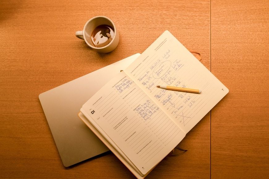 Мотиваційні блокнотиБлокнот Leuchtturm1917, New Work Journal, Composition (B5), Indigo (англ) придбати в Dreamarium