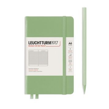 БлокнотиБлокнот Leuchtturm1917 Кишеньковий, Sage, клітинка придбати в Dreamarium