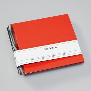 Фотоальбоми на спіраліФотоальбом на спіралі Semikolon, Economy Medium, кремові сторінки, orange придбати в Dreamarium