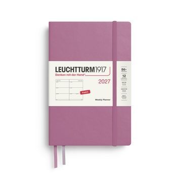 Датовані блокнотиЩотижневик Leuchtturm1917 Paperback (B6+) 2027 Dusty Rose придбати в Dreamarium