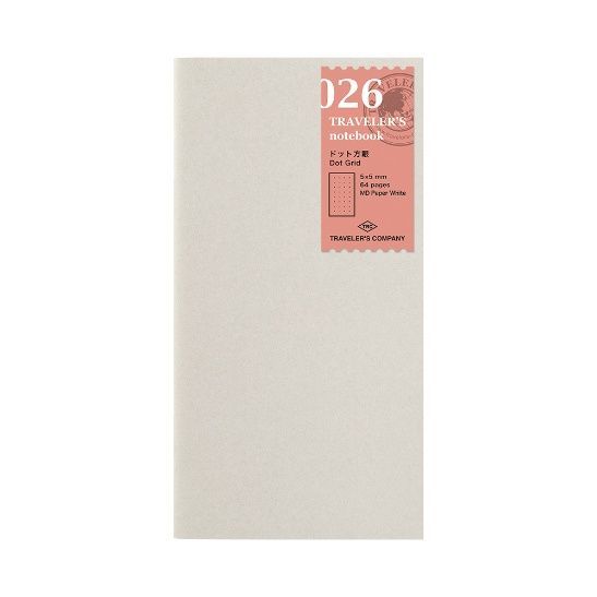 Змінний блокнот для TRAVELER'S Notebook, Regular Size, крапка 14400006 фото Traveler's NotebookЗмінний блокнот для TRAVELER'S Notebook, Regular Size, крапка придбати в Dreamarium