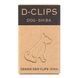 Скріпки Midori, D-Clips Mini Box Shiba 43344006 фото 2