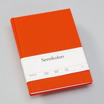 БлокнотиБлокнот Semikolon, A5, Orange, лінія придбати в Dreamarium