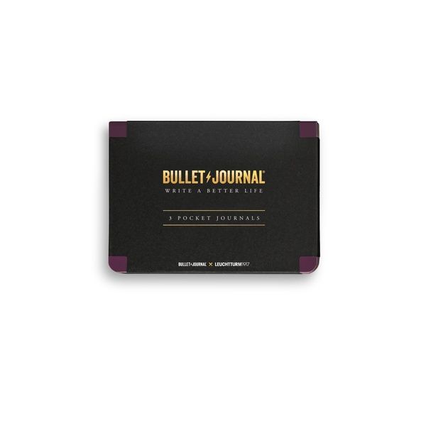 Bullet JournalНабір з 3 блокнотів Bullet Journal Leuchtturm1917, Кишеньковий, Purple26 придбати в Dreamarium