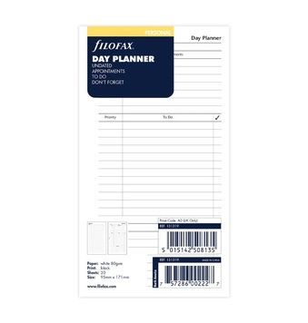 Бланки для органайзерівБлокнот в лінію Filofax, Pocket, white придбати в Dreamarium