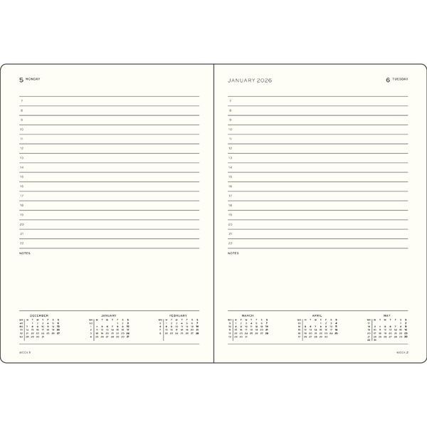 Датовані блокнотиЩоденник Leuchtturm1917 Pocket (A6) 2027 Cherry придбати в Dreamarium