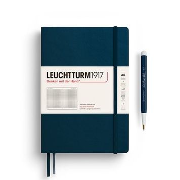 БлокнотиБлокнот Leuchtturm1917 Середній, Deep Sea, Клітинка придбати в Dreamarium