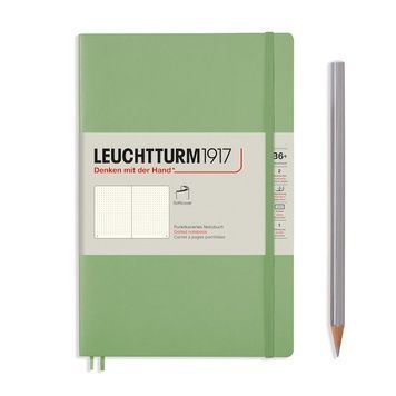 БлокнотиБлокнот Leuchtturm1917 Paperback (B6+), М'яка обкладинка, Sage, Крапка придбати в Dreamarium