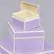Набір подарункових коробок Semikolon, 5 шт, lilac silk 370099 фото 2