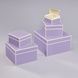 Набір подарункових коробок Semikolon, 5 шт, lilac silk 370099 фото 1