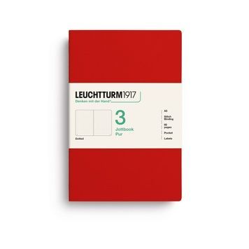 БлокнотиБлокнот Leuchtturm1917, Jottbook Pur, Medium, Cherry, 3 шт, крапка придбати в Dreamarium