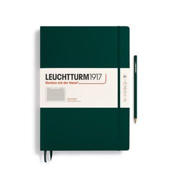 БлокнотиБлокнот Leuchtturm1917 Master Classic A4+, Forest Green, Клітинка придбати в Dreamarium