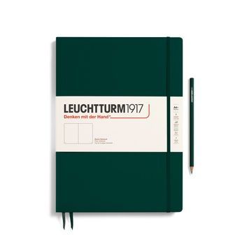 БлокнотиБлокнот Leuchtturm1917, Master Slim (A4+), Forest Green, чисті аркуші придбати в Dreamarium