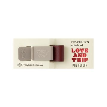 Петлі для ручокПетля для ручки для TRAVELER'S Notebook, Love And Trip, burgundy придбати в Dreamarium