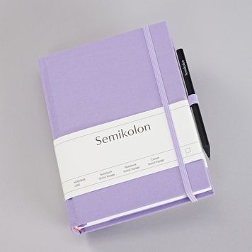 БлокнотиБлокнот Semikolon, Grand Voyage, lilac silk придбати в Dreamarium