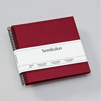 Фотоальбоми на спіраліФотоальбом на спіралі Semikolon, Piccolino, чорні сторінки, burgundy придбати в Dreamarium