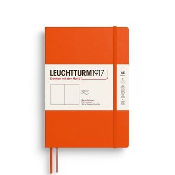 БлокнотиБлокнот Leuchtturm1917, Середній, М'яка обкладинка, Pumpkin, Чисті аркуші придбати в Dreamarium