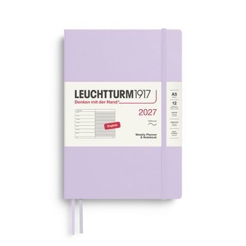 Датовані блокнотиЩотижневик з нотатками Leuchtturm1917 Medium (A5) м'яка обкл., 2027 Lilac придбати в Dreamarium