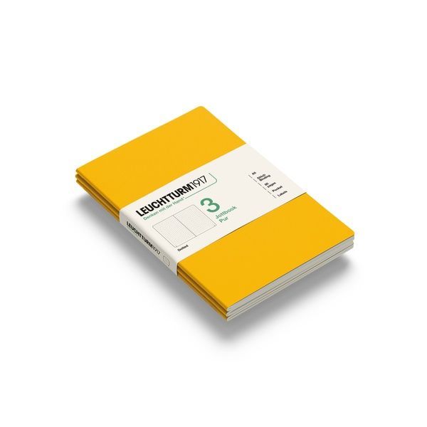 БлокнотиБлокнот Leuchtturm1917, Jottbook Pur, Medium, Sunflower, 3 шт, крапка придбати в Dreamarium