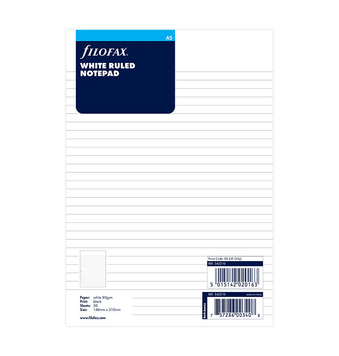 Бланки для органайзерівБлокнот в лінію до органайзеру Filofax, A5 придбати в Dreamarium