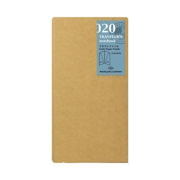 Traveler's NotebookКишеня з крафтового паперу для TRAVELER'S Notebook, Regular size придбати в Dreamarium