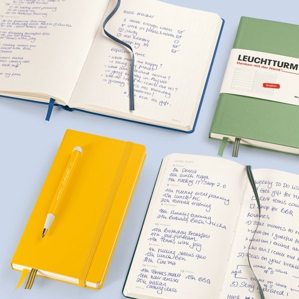 Датовані блокнотиЩотижневик з нотатками Leuchtturm1917 Medium (A5) м'яка обкл., 2027 Dusty Rose придбати в Dreamarium