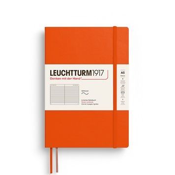 БлокнотиБлокнот Leuchtturm1917, Середній, М'яка обкладинка, Pumpkin, Лінія придбати в Dreamarium