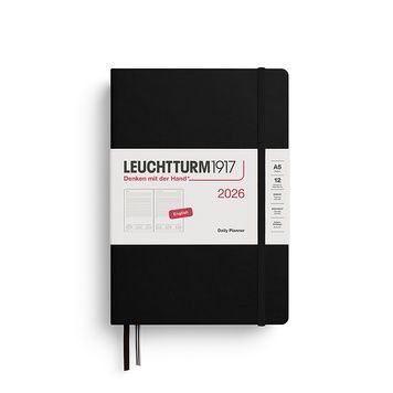Датовані блокнотиЩоденник Leuchtturm1917 Medium (A5) 2026 Black придбати в Dreamarium