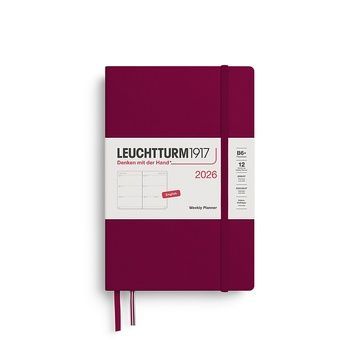 Датовані блокнотиЩотижневик Leuchtturm1917 Paperback (B6+) 2026 Port Red придбати в Dreamarium
