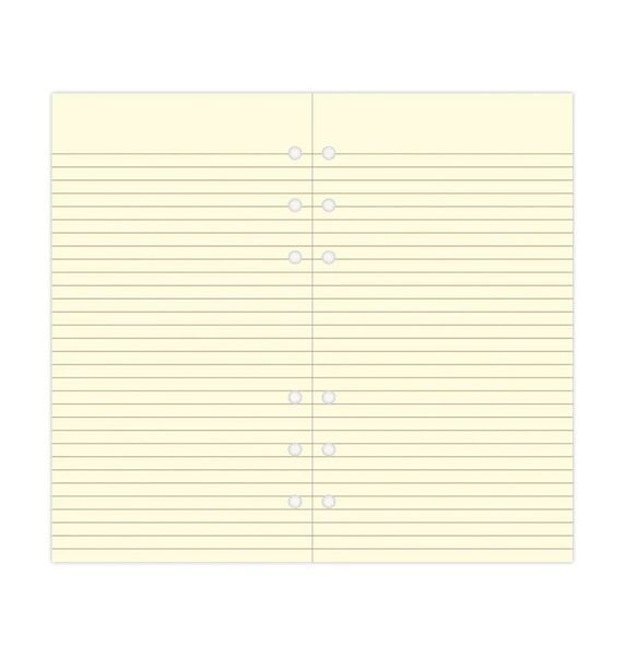 Бланки для органайзерівБланки в лінію Filofax, Personal, cotton cream придбати в Dreamarium