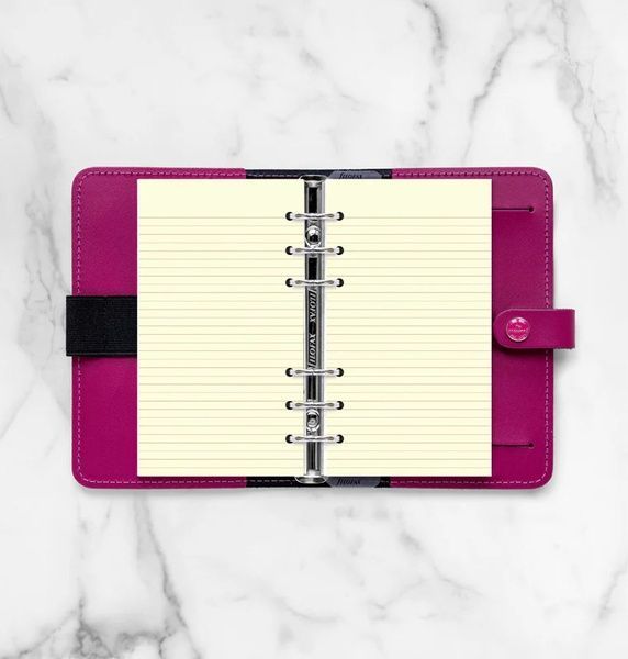 Бланки для органайзерівБланки в лінію Filofax, Personal, cotton cream придбати в Dreamarium
