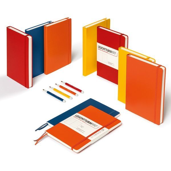 БлокнотиБлокнот Leuchtturm1917, Середній, М'яка обкладинка, Pumpkin, Лінія придбати в Dreamarium