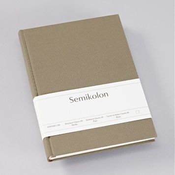 БлокнотиБлокнот Semikolon, A5, Fango, чисті аркуші придбати в Dreamarium