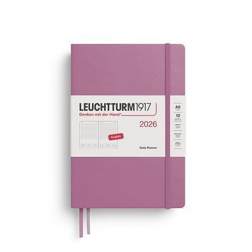 Датовані блокнотиЩоденник Leuchtturm1917 Medium (A5) 2026 Dusty Rose придбати в Dreamarium